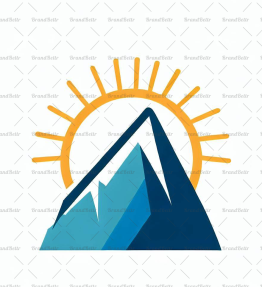Berg und Sonne